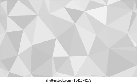 White Polygonal Mosaic Background, Low Poly Style, Vector illustration, Business Design Templates