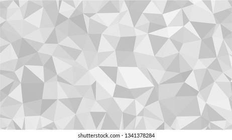 White Polygonal Mosaic Background, Low Poly Style, Vector illustration, Business Design Templates