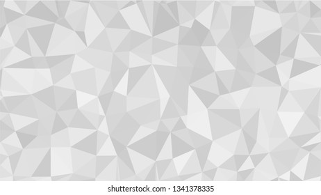White Polygonal Mosaic Background, Low Poly Style, Vector illustration, Business Design Templates