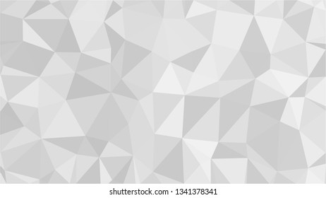 White Polygonal Mosaic Background, Low Poly Style, Vector illustration, Business Design Templates