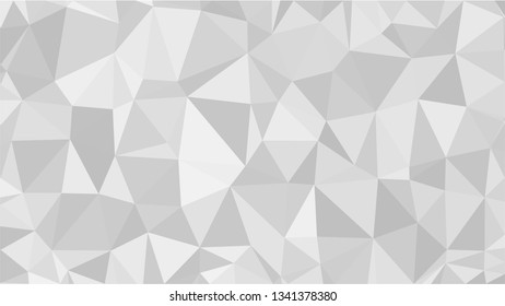 White Polygonal Mosaic Background, Low Poly Style, Vector illustration, Business Design Templates