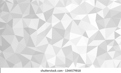 White Polygonal Mosaic Background, Low Poly Style, Vector illustration, Business Design Templates