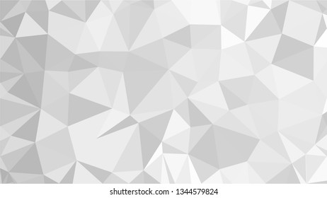 White Polygonal Mosaic Background, Low Poly Style, Vector illustration, Business Design Templates