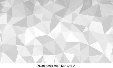 White Polygonal Mosaic Background, Low Poly Style, Vector illustration, Business Design Templates