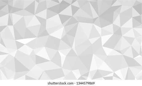 White Polygonal Mosaic Background, Low Poly Style, Vector illustration, Business Design Templates