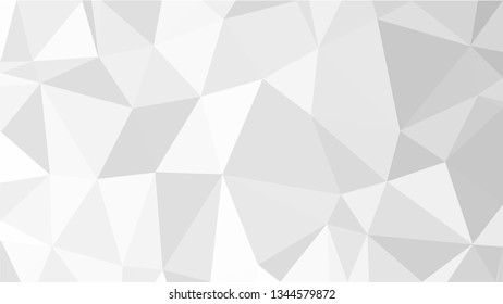 White Polygonal Mosaic Background, Low Poly Style, Vector illustration, Business Design Templates