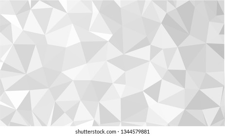 White Polygonal Mosaic Background, Low Poly Style, Vector illustration, Business Design Templates