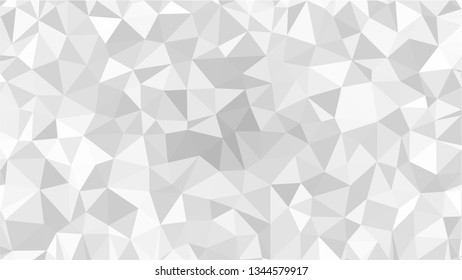 White Polygonal Mosaic Background, Low Poly Style, Vector illustration, Business Design Templates