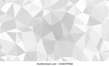 White Polygonal Mosaic Background, Low Poly Style, Vector illustration, Business Design Templates