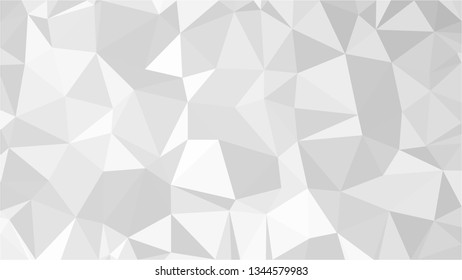 White Polygonal Mosaic Background, Low Poly Style, Vector illustration, Business Design Templates