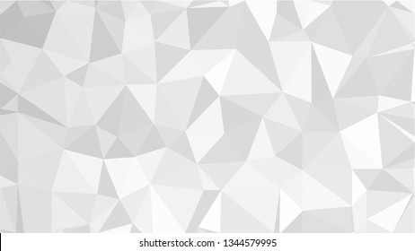 White Polygonal Mosaic Background, Low Poly Style, Vector illustration, Business Design Templates