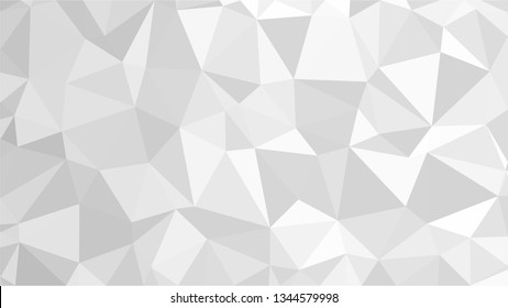 White Polygonal Mosaic Background, Low Poly Style, Vector illustration, Business Design Templates