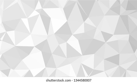 White Polygonal Mosaic Background, Low Poly Style, Vector illustration, Business Design Templates