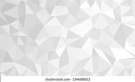 White Polygonal Mosaic Background, Low Poly Style, Vector illustration, Business Design Templates
