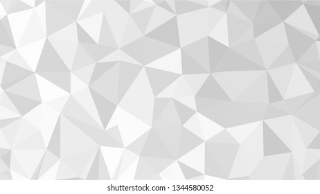 White Polygonal Mosaic Background, Low Poly Style, Vector illustration, Business Design Templates