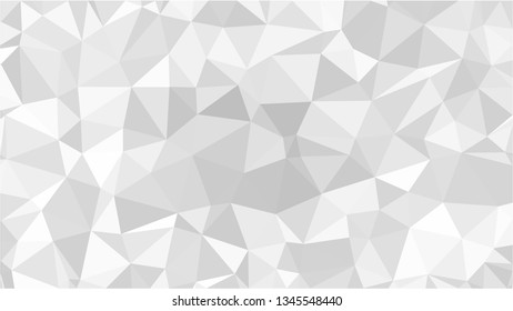 White Polygonal Mosaic Background, Low Poly Style, Vector illustration, Business Design Templates