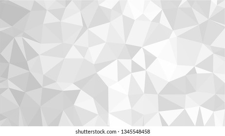White Polygonal Mosaic Background, Low Poly Style, Vector illustration, Business Design Templates