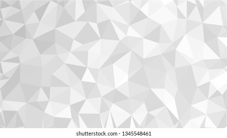 White Polygonal Mosaic Background, Low Poly Style, Vector illustration, Business Design Templates