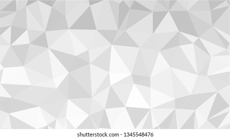 White Polygonal Mosaic Background, Low Poly Style, Vector illustration, Business Design Templates