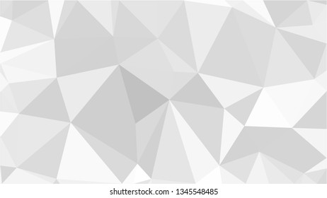 White Polygonal Mosaic Background, Low Poly Style, Vector illustration, Business Design Templates
