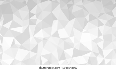 White Polygonal Mosaic Background, Low Poly Style, Vector illustration, Business Design Templates