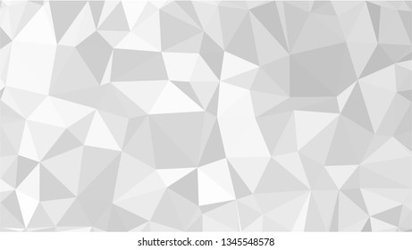 White Polygonal Mosaic Background, Low Poly Style, Vector illustration, Business Design Templates