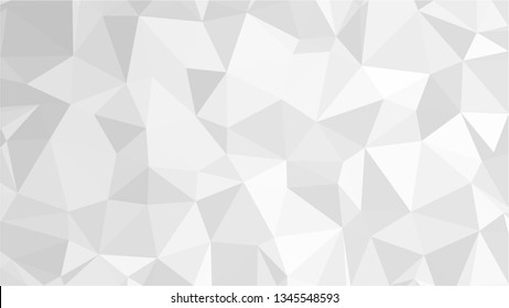 White Polygonal Mosaic Background, Low Poly Style, Vector illustration, Business Design Templates