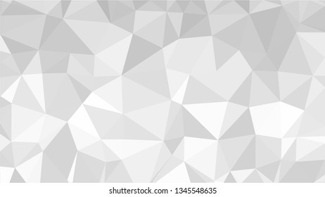 White Polygonal Mosaic Background, Low Poly Style, Vector illustration, Business Design Templates