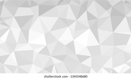 White Polygonal Mosaic Background, Low Poly Style, Vector illustration, Business Design Templates