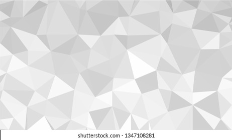 White Polygonal Mosaic Background, Low Poly Style, Vector illustration, Business Design Templates