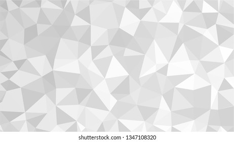 White Polygonal Mosaic Background, Low Poly Style, Vector illustration, Business Design Templates
