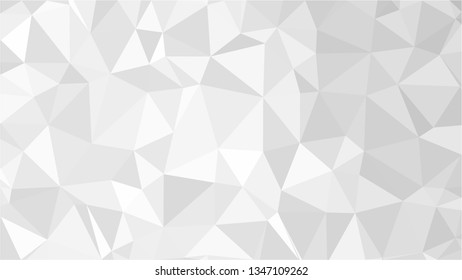 White Polygonal Mosaic Background, Low Poly Style, Vector illustration, Business Design Templates