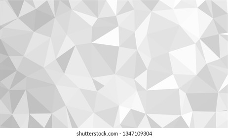 White Polygonal Mosaic Background, Low Poly Style, Vector illustration, Business Design Templates