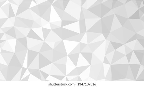 White Polygonal Mosaic Background, Low Poly Style, Vector illustration, Business Design Templates