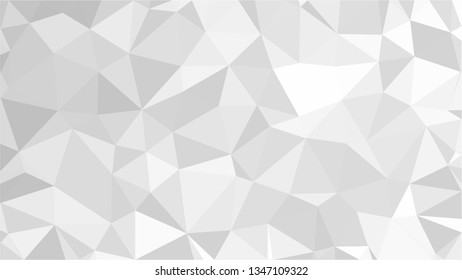 White Polygonal Mosaic Background, Low Poly Style, Vector illustration, Business Design Templates