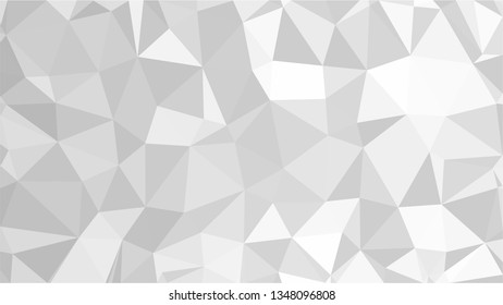 White Polygonal Mosaic Background, Low Poly Style, Vector illustration, Business Design Templates