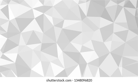 White Polygonal Mosaic Background, Low Poly Style, Vector illustration, Business Design Templates