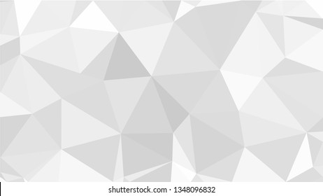 White Polygonal Mosaic Background, Low Poly Style, Vector illustration, Business Design Templates
