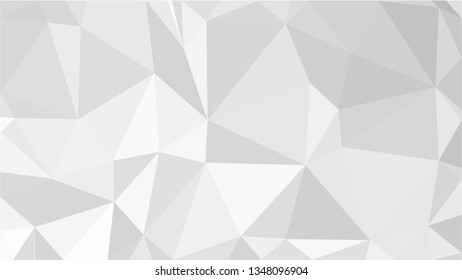 White Polygonal Mosaic Background, Low Poly Style, Vector illustration, Business Design Templates