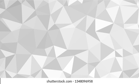 White Polygonal Mosaic Background, Low Poly Style, Vector illustration, Business Design Templates