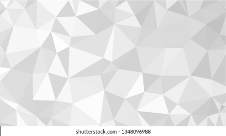 White Polygonal Mosaic Background, Low Poly Style, Vector illustration, Business Design Templates