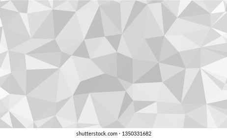 White Polygonal Mosaic Background, Low Poly Style, Vector illustration, Business Design Templates