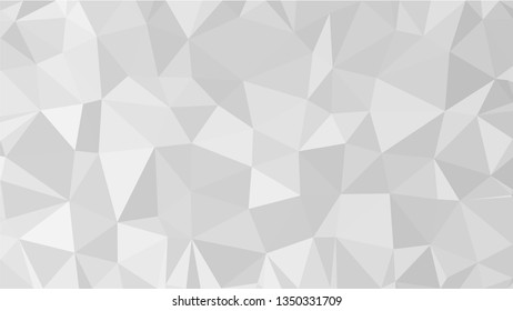 White Polygonal Mosaic Background, Low Poly Style, Vector illustration, Business Design Templates