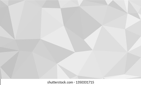 White Polygonal Mosaic Background, Low Poly Style, Vector illustration, Business Design Templates