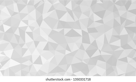 White Polygonal Mosaic Background, Low Poly Style, Vector illustration, Business Design Templates