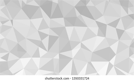 White Polygonal Mosaic Background, Low Poly Style, Vector illustration, Business Design Templates