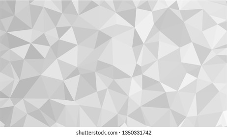 White Polygonal Mosaic Background, Low Poly Style, Vector illustration, Business Design Templates