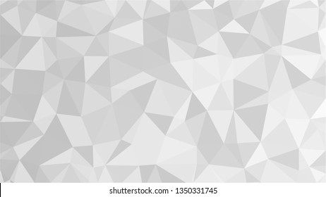 White Polygonal Mosaic Background, Low Poly Style, Vector illustration, Business Design Templates