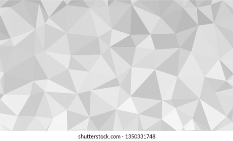 White Polygonal Mosaic Background, Low Poly Style, Vector illustration, Business Design Templates