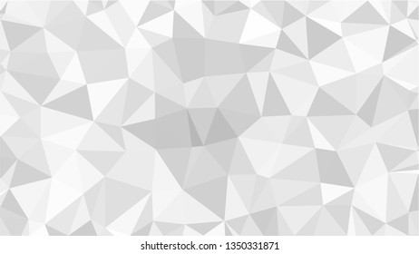 White Polygonal Mosaic Background, Low Poly Style, Vector illustration, Business Design Templates